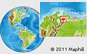 Physical Location Map of Torres, highlighted parent region