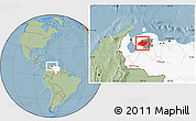 Savanna Style Location Map of Torres, highlighted country, highlighted parent region, hill shading