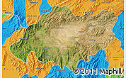 Satellite Map of Torres, political outside