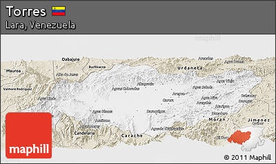 Classic Style Panoramic Map of Torres