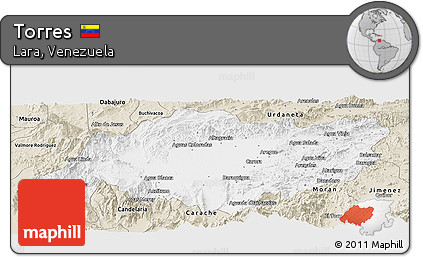 Classic Style Panoramic Map of Torres