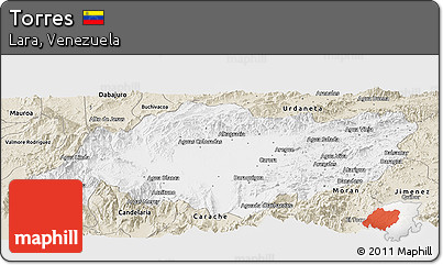Classic Style Panoramic Map of Torres