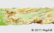 Physical Panoramic Map of Torres