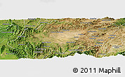 Satellite Panoramic Map of Torres