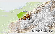 Physical 3D Map of Caracciolo Parra Olmedo, lighten
