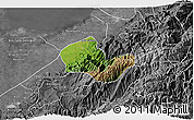 Satellite 3D Map of Caracciolo Parra Olmedo, desaturated