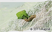 Satellite 3D Map of Caracciolo Parra Olmedo, lighten