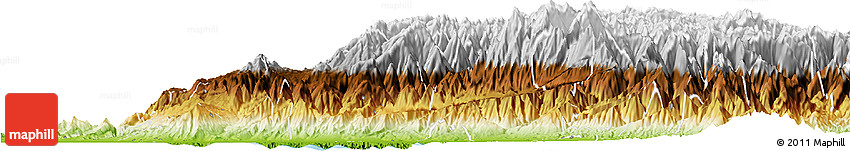 Physical Horizon Map of Caracciolo Parra Olmedo