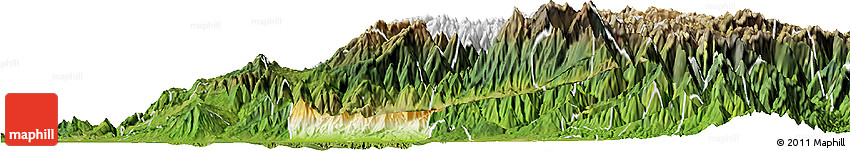 Physical Horizon Map of Caracciolo Parra Olmedo, satellite outside