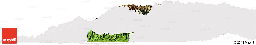 Satellite Horizon Map of Caracciolo Parra Olmedo, cropped outside