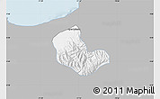 Gray Map of Caracciolo Parra Olmedo, single color outside