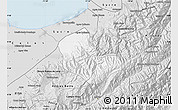 Silver Style Map of Caracciolo Parra Olmedo