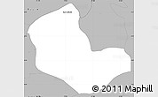 Gray Simple Map of Caracciolo Parra Olmedo