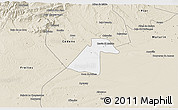 Classic Style 3D Map of Ezequiel Zamora