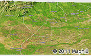 Satellite 3D Map of Ezequiel Zamora