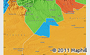 Political Map of Ezequiel Zamora