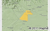 Savanna Style Map of Ezequiel Zamora