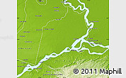 Physical Map of Sotillo