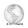 Outline Map of Antolin Del Cami