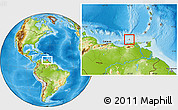 Physical Location Map of Gomez, highlighted parent region