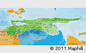 Political Shades 3D Map of Sucre