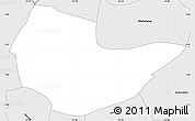 Silver Style Simple Map of Lobatera
