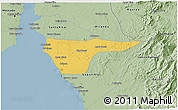 Savanna Style 3D Map of Cabimas