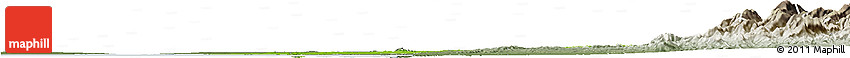 Physical Horizon Map of Cabimas, semi-desaturated