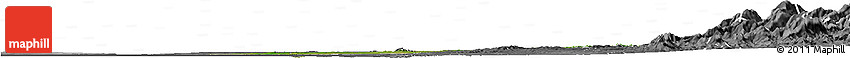 Satellite Horizon Map of Cabimas, desaturated