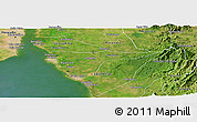 Satellite Panoramic Map of Cabimas