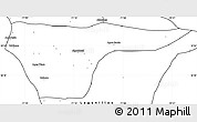 Blank Simple Map of Cabimas