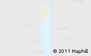 Classic Style Simple Map of Isla