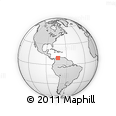 Outline Map of Machiques De Perija