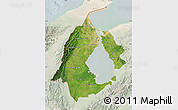 Satellite Map of Zulia, lighten