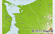 Physical Map of Miranda