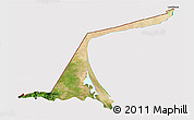 Satellite 3D Map of Paez, cropped outside