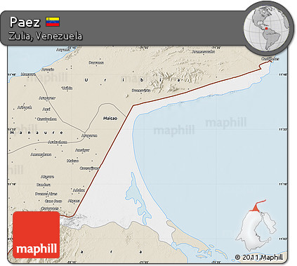 Classic Style Map of Paez