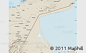 Shaded Relief Map of Paez