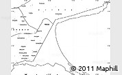 Blank Simple Map of Paez