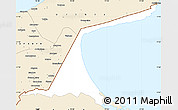 Classic Style Simple Map of Paez
