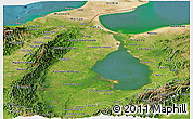 Satellite Panoramic Map of Zulia