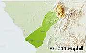 Physical 3D Map of Valmore Rodriguez, lighten