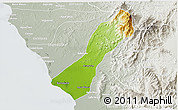 Physical 3D Map of Valmore Rodriguez, lighten, semi-desaturated