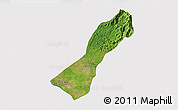 Satellite 3D Map of Valmore Rodriguez, cropped outside