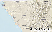 Shaded Relief 3D Map of Valmore Rodriguez