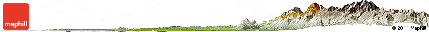 Physical Horizon Map of Valmore Rodriguez, semi-desaturated