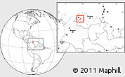 Blank Location Map of Valmore Rodriguez, within the entire country
