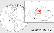 Blank Location Map of Valmore Rodriguez, highlighted parent region