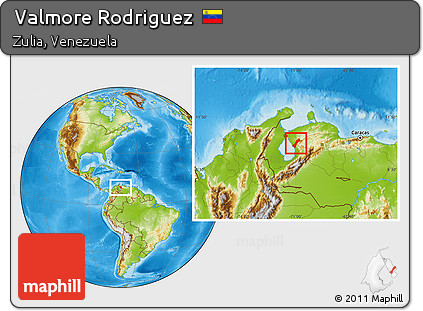 Physical Location Map of Valmore Rodriguez