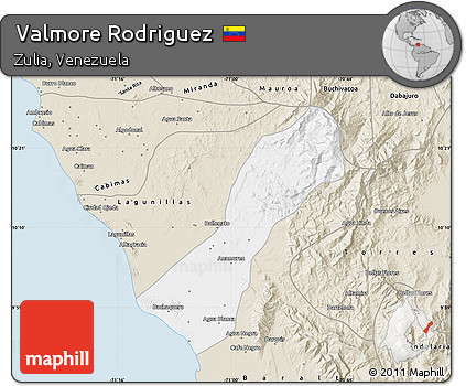 Classic Style Map of Valmore Rodriguez